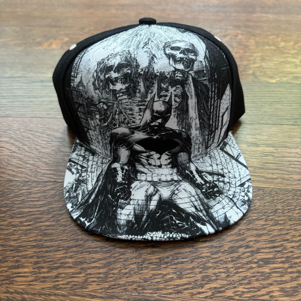 Y2K D.C Collection Batman Brand New SnapBack Hat